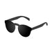 ocean sunglasses KRNglasses model IBIZA SKU 21.27 with transparent white frame and gradient smoke lens