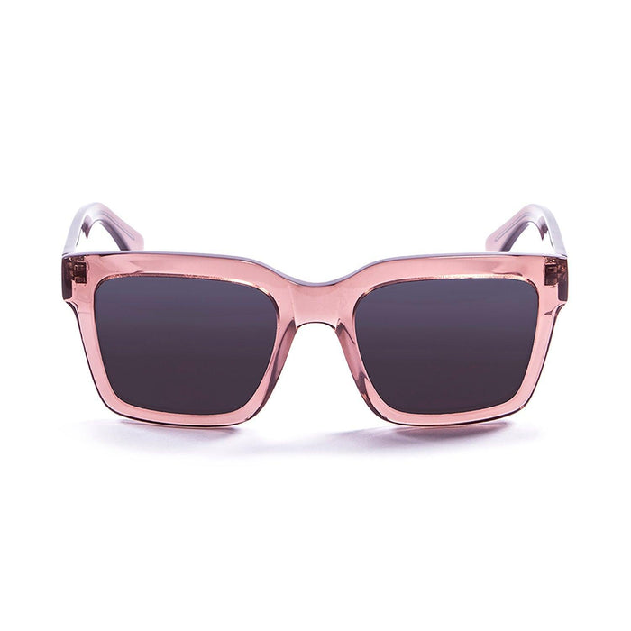 ocean sunglasses KRNglasses model JAWS SKU 63000.3 with white tortoise frame and smoke lens