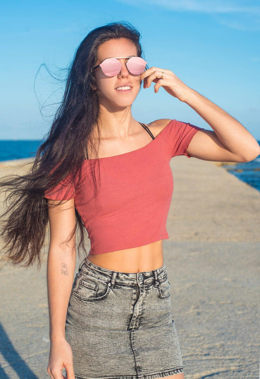 Sunglasses KYPERS JULIANA Unisex Fashion Full Frame Round