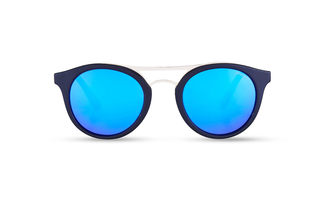 KYPERS sunglasses model KINA KI003 with havana multicolor frame and gold revo lens