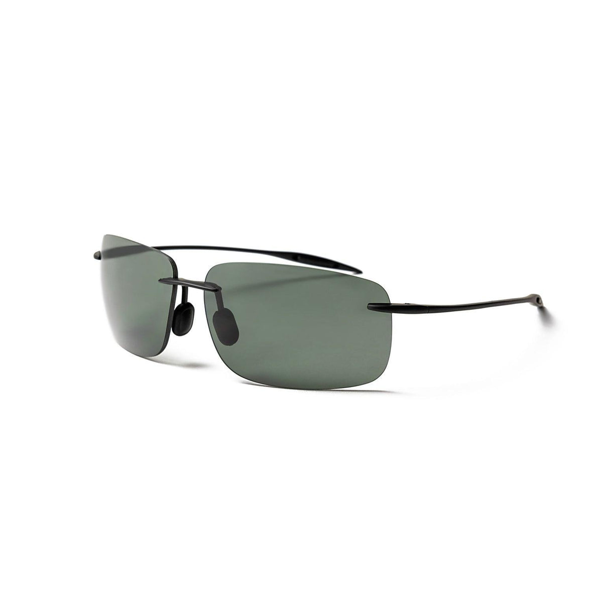 Lazer Face Single Lens Sunglasses: Silver | Heat Wave Visual