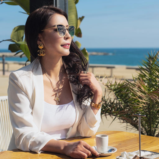 Sunglasses KYPERS LADY Women Fashion Full Frame Cat Eye