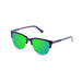 ocean sunglasses KRNglasses model LAFITENIA SKU 40004.1 with matte demy brown frame and brown flat lens