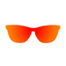 ocean sunglasses KRNglasses model LA SKU 25.3N with space brown frame and space brown lens