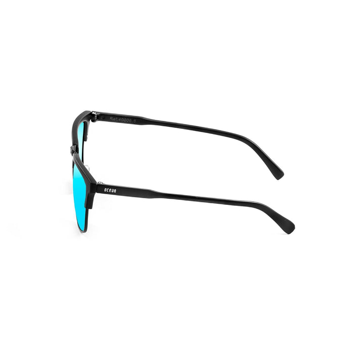 ocean sunglasses KRNglasses model LANEW SKU 40006.2 with demy brown frame and revo rose lens