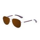 ocean sunglasses KRNglasses model LYON SKU LE18110.16 with brown frame and brown lens