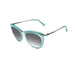 ocean sunglasses KRNglasses model LA SKU LE401.2 with transparent frame and gray lens