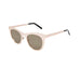ocean sunglasses KRNglasses model NIORT SKU LE42.2 with black frame and smoke lens