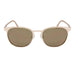 ocean sunglasses KRNglasses model RENNES SKU LE43.1 with gold frame and gold revo lens