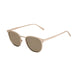 ocean sunglasses KRNglasses model RENNES SKU LE43.2 with black frame and smoke lens