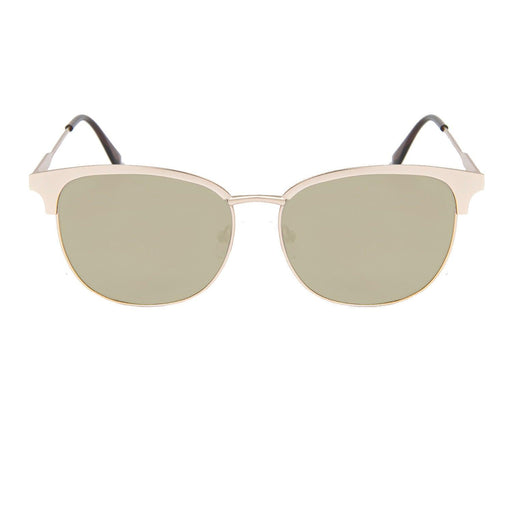 ocean sunglasses KRNglasses model DEAUVILLE SKU LE44.1 with gold frame and gold revo lens