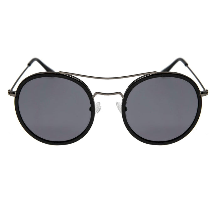 ocean sunglasses KRNglasses model BREST SKU LE48.6 with transparent frame and brown lens