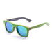 ocean sunglasses KRNglasses model SK8 SKU LE54001.2 with green frame and green revo lens