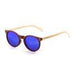 ocean sunglasses KRNglasses model lenoirNE SKU LE55010.2 with olive brown frame and brown lens