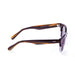 ocean sunglasses KRNglasses model NICE SKU LE61000.3 with brown frame and gray lens