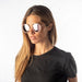 sunglasses ocean lincoln unisex fashion polarized full frame round KRNglasses 48.8