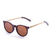 ocean sunglasses KRNglasses model LIZARD SKU 55010.2 with bamboo dark & dark frame and brown lens