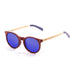 ocean sunglasses KRNglasses model LIZARD SKU 55001.5 with blue transparent frame and revo blue lens
