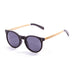 ocean sunglasses KRNglasses model LIZARD SKU 55000.2 with bamboo dark frame and brown lens