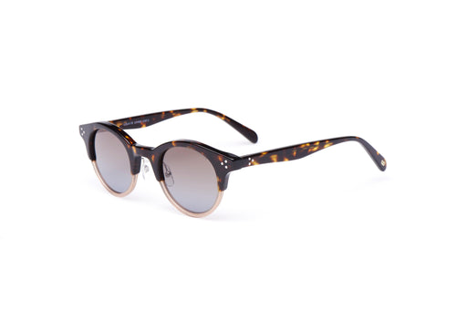 KYPERS sunglasses model LOLA LO002 with havana frame and gradient brown lens