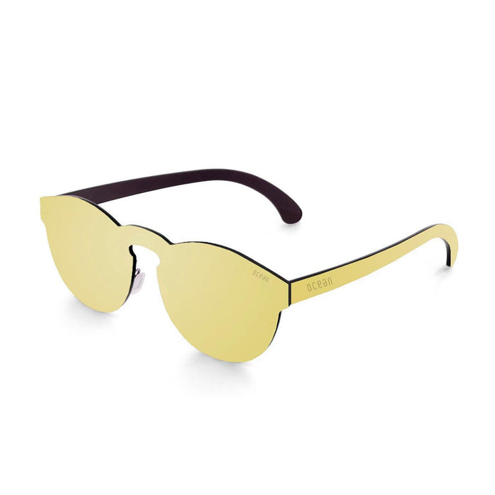 ocean sunglasses KRNglasses model LONG SKU 22.4N with space smoke frame and space smoke lens