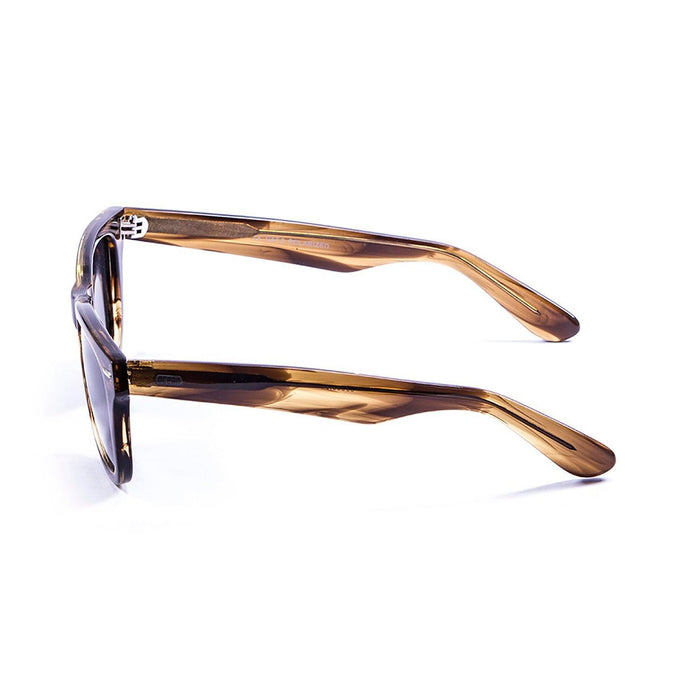 ocean sunglasses KRNglasses model LOWERS SKU 59000.8 with matte black frame and smoke lens