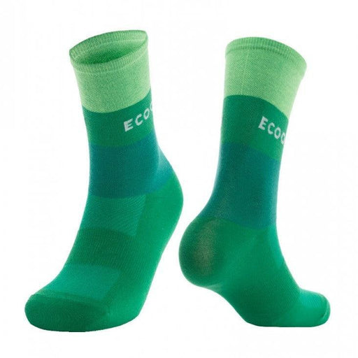 ecoon apparel cycling socks marsous unisex sustainable clothing recyclable premium green KRNglasses ECO160417TM