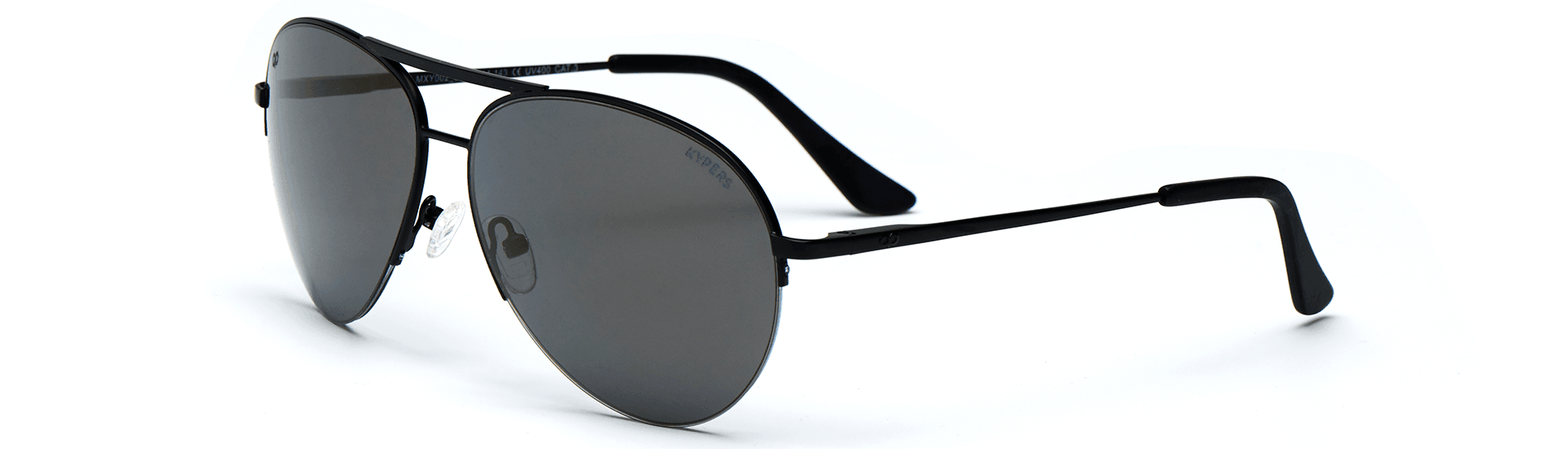 ocean sunglasses KRNglasses model MAXY SKU MXY003.S with black frame and orange mirror lens