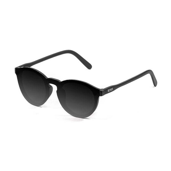 ocean sunglasses KRNglasses model MILAN SKU 75008.2 with matte demy brown frame and brown gradiant flat lens