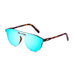ocean sunglasses KRNglasses model MODENA SKU 75107.2 with matte demy brown frame and brown gradiant flat lens