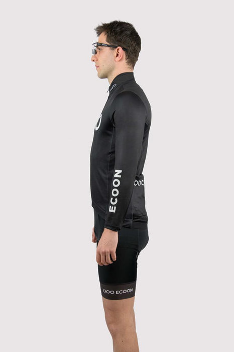ecoon apparel cycling jersey mont ventoux men sustainable clothing recyclable premium black KRNglasses ECO180601TXL