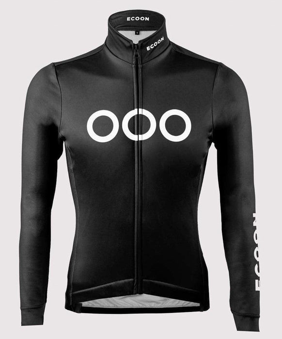 ecoon apparel cycling jersey mont ventoux men sustainable clothing recyclable premium black KRNglasses ECO180601TS