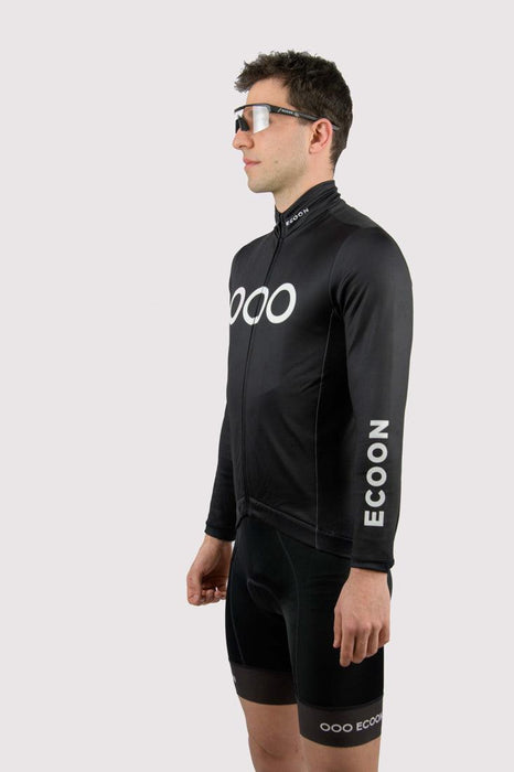 ecoon apparel cycling jersey mont ventoux men sustainable clothing recyclable premium black KRNglasses ECO180601TXL