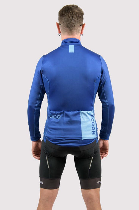 ecoon apparel cycling jersey mont ventoux men sustainable clothing recyclable premium blue KRNglasses ECO180603TXL