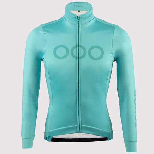 ecoon apparel cycling jersey mont ventoux men sustainable clothing recyclable premium turquoise KRNglasses ECO180617TS