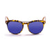ocean sunglasses KRNglasses model Mr Franklin SKU 71000.1 with shiny black frame and smoke lens