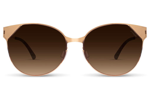 Sunglasses KYPERS MARTA Women Fashion Full Frame Round Cat Eye