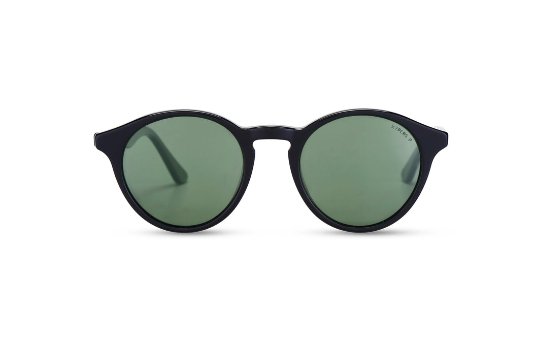 KYPERS sunglasses model MONTY MY005 with crystal brown frame and gradient brown lens