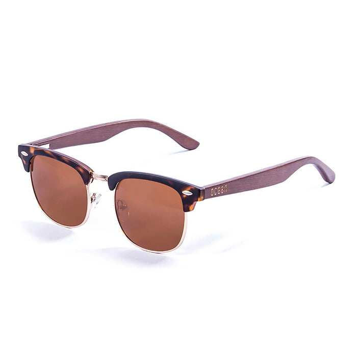 ocean sunglasses KRNglasses model REMEMBER SKU 56010.2 with demy brown frame and brown lens