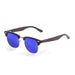 ocean sunglasses KRNglasses model REMEMBER SKU 56010.1 with matte black frame and smoke lens