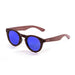 ocean sunglasses KRNglasses model SAN SKU 20010.9 with bamboo brown dark frame and brown lens