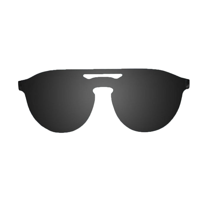 ocean sunglasses KRNglasses model SAN SKU 75202.2 with demy brown frame and revo gold flat lens