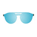 ocean sunglasses KRNglasses model SAN SKU 75207.2 with demy brown frame and brown flat lens