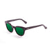 ocean sunglasses KRNglasses model SANTA SKU 62000.96 with ginger transparent frame and smoke lens