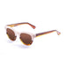 ocean sunglasses KRNglasses model SANTA SKU 62000.93 with demy black & white bellow frame and smoke lens