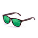 ocean sunglasses KRNglasses model SEA SKU O57000.3 with dark brown frame and brown lens