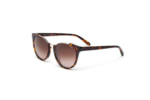 KYPERS sunglasses model SCARLETT ST002 with black havana frame and grey degrade lens