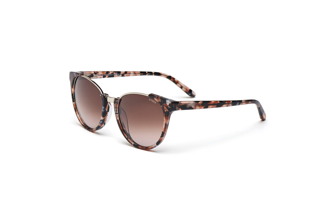 KYPERS sunglasses model SCARLETT ST004 with black frame and grey degrade lens