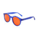 ocean sunglasses KRNglasses model TIBURON SKU 10200.6 with brown wood strip frame and brown lens