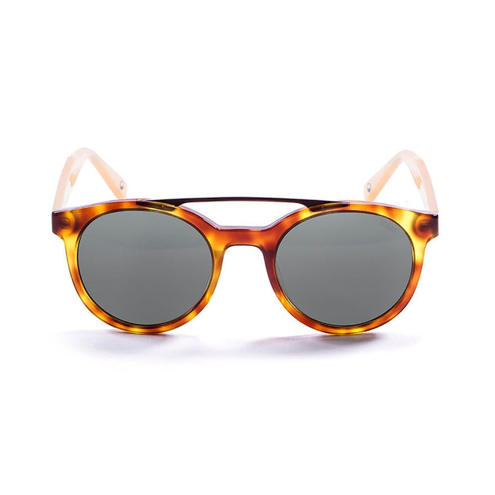 ocean sunglasses KRNglasses model TIBURON SKU 10200.0 with matte black frame and smoke lens